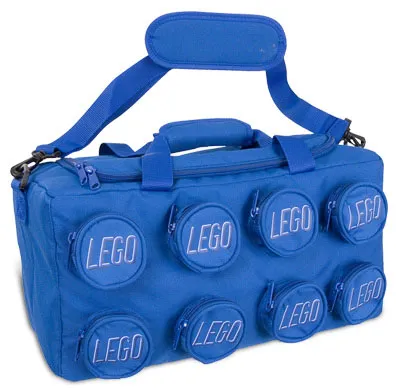 Sports Bag, Brick Shape 2 x 4 with Zippered Studs