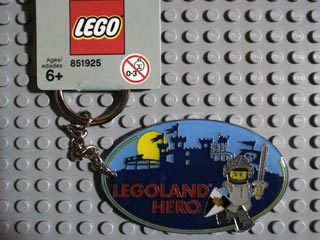 Legoland Hero Metal Key Chain