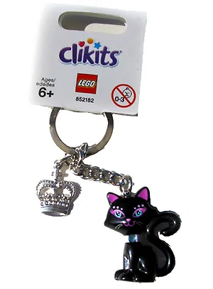 Clikits Black Cat Key Chain