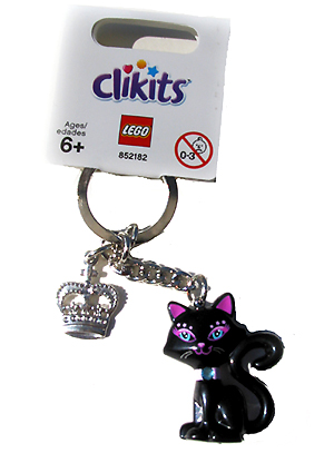 Clikits Black Cat Key Chain