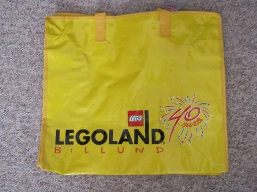 Tote Bag, LEGOLAND Billund, 40 Years 1968-2008 Pattern