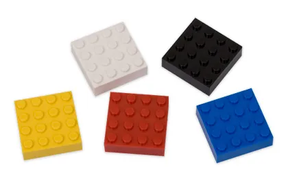 Magnet Set, Bricks 4 x 4 Medium (5)