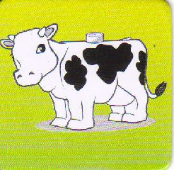 DUPLO Picture Lottery Game Card, Farm - Cow