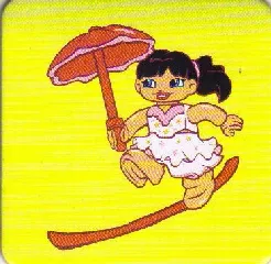 DUPLO Picture Lottery Game Card, Circus - Tightrope Walker