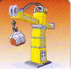 DUPLO Picture Lottery Game Card, Construction - Crane
