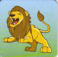 DUPLO Picture Lottery Game Card, Zoo - Lion