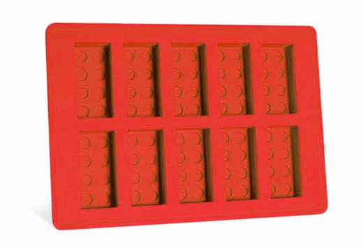 Ice Cube Tray Bricks (Red)