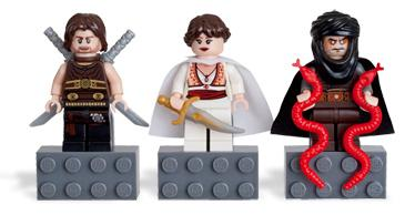 Magnet Set, Minifigures Prince of Persia (3) - Dastan, Tamina, Hassansin Leader blister pack