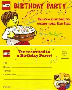 Birthday Party Invitation Card