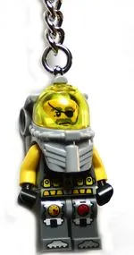 Captain Ace Speedman Key Chain