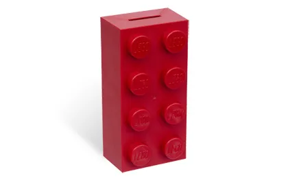 Coin Bank, Plastic Brick 2 x 4