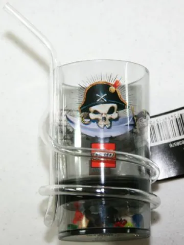 Cup / Mug Pirates Plastic Tumbler with Straw