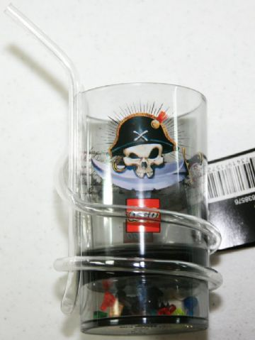 Cup / Mug Pirates Plastic Tumbler with Straw