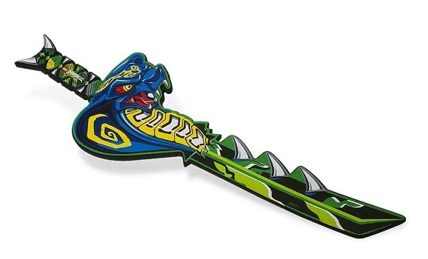 Sword, NINJAGO Sword with Skales Snake Pattern