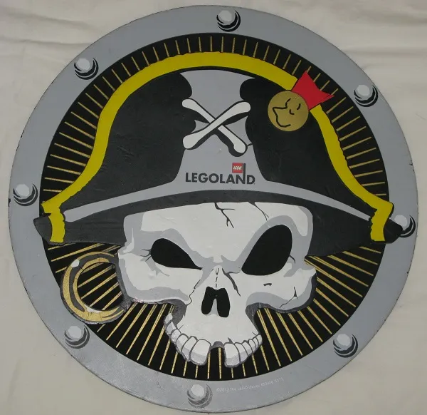 Shield, LEGOLAND Pirate Skull, Foam