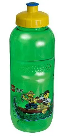 Drink Bottle Swamp Police Pattern