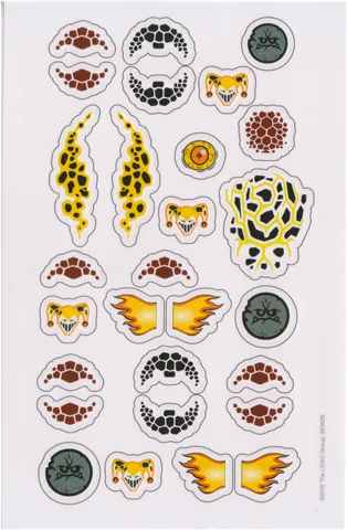 Sticker Sheet, Nexo Knights Monsters Sketch Book - Sheet 4