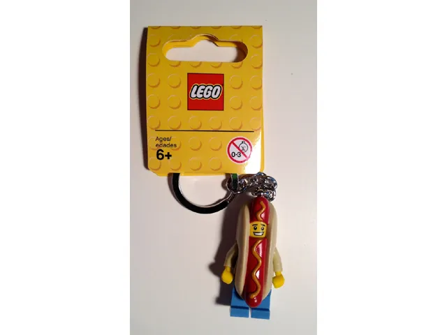 Hot Dog Man Key Chain