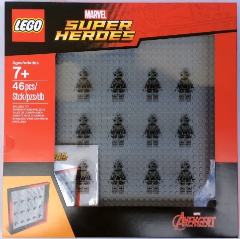 Minifigure Display Frame, Avengers
