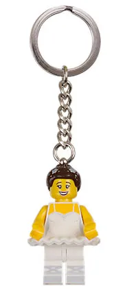 Collectible Minifigures Ballerina Key Chain