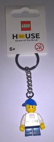 LEGO House Boy Key Chain