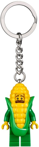 Corn Cob Guy Key Chain