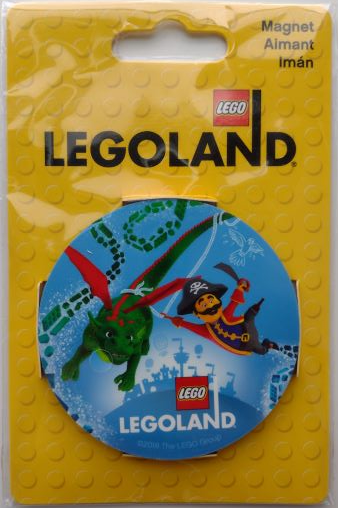 Magnet Flat, LEGOLAND Dragon and Pirate