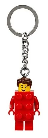 Brick Suit Guy Key Chain