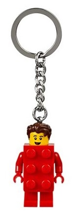 Brick Suit Guy Key Chain