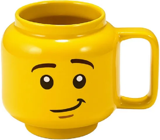 Cup / Mug Ceramic Minifigure Head