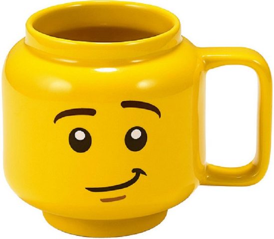 Cup / Mug Ceramic Minifigure Head
