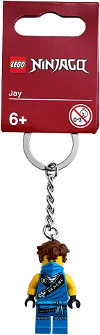 NINJAGO Jay Key Chain (Legacy, Rebooted)