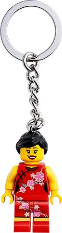 China Flower Girl Key Chain