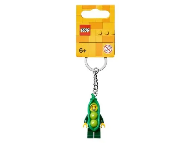 Peapod Girl Key Chain
