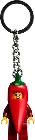 Chili Girl Key Chain