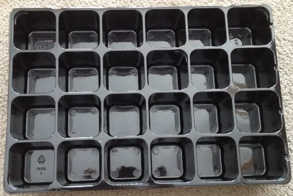 Advent Calendar Packaging Tray - 24 Compartment, Type 1