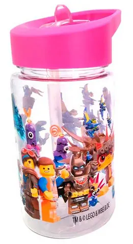 Drink Bottle The LEGO Movie 2, Dark Pink