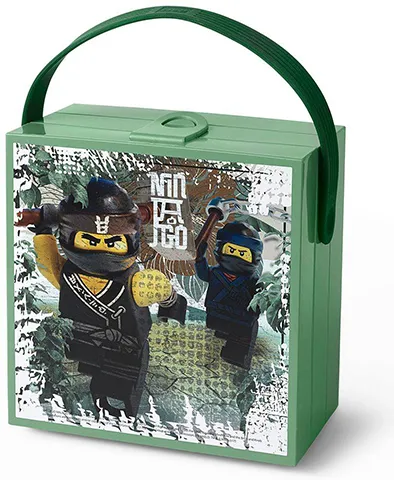Lunch Box, The LEGO NINJAGO Movie with Handle, Sand Green