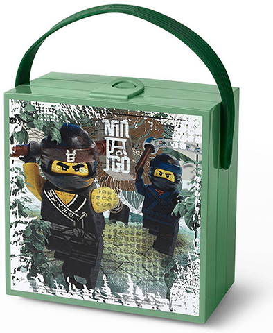 Lunch Box, The LEGO NINJAGO Movie with Handle, Sand Green