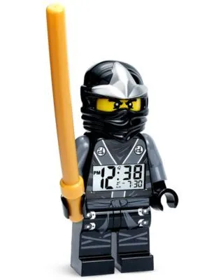 Digital Clock, NINJAGO Cole The Final Battle Figure Alarm Clock