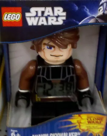 Digital Clock, SW Anakin Skywalker Figure Alarm Clock