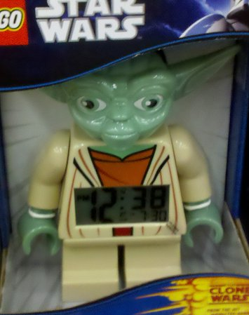 Digital Clock, SW Yoda Figure Alarm Clock