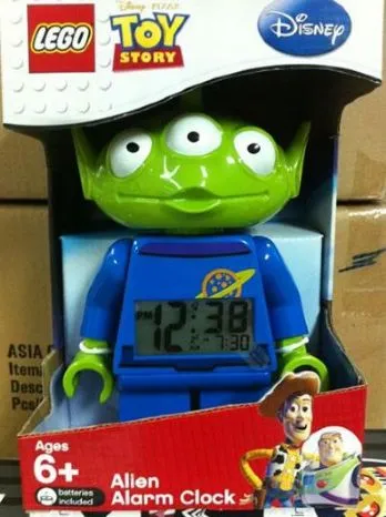 Digital Clock, Toy Story Alien Figure Alarm Clock