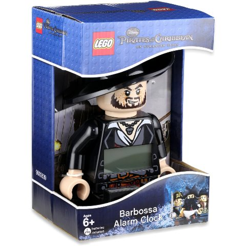 Digital Clock, PotC Hector Barbossa Figure Alarm Clock