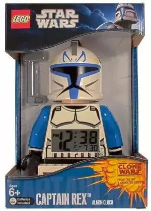 Digital Clock, SW Captain Rex Figure Alarm Clock