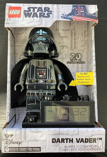 Digital Clock, SW Darth Vader Figure Alarm Clock - 20th Anniversary