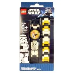 Watch Set, SW Stormtrooper, Yellow, Black and White Links