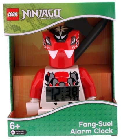 Digital Clock, NINJAGO Fang-Suei Figure Alarm Clock