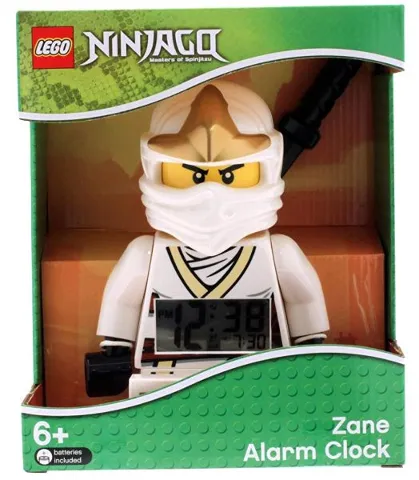 Digital Clock, NINJAGO Zane ZX Figure Alarm Clock