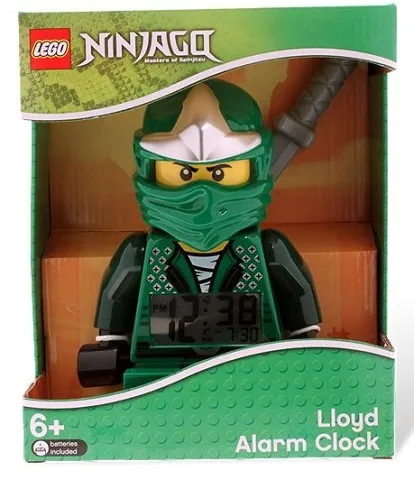 Digital Clock, NINJAGO Lloyd ZX Figure Alarm Clock
